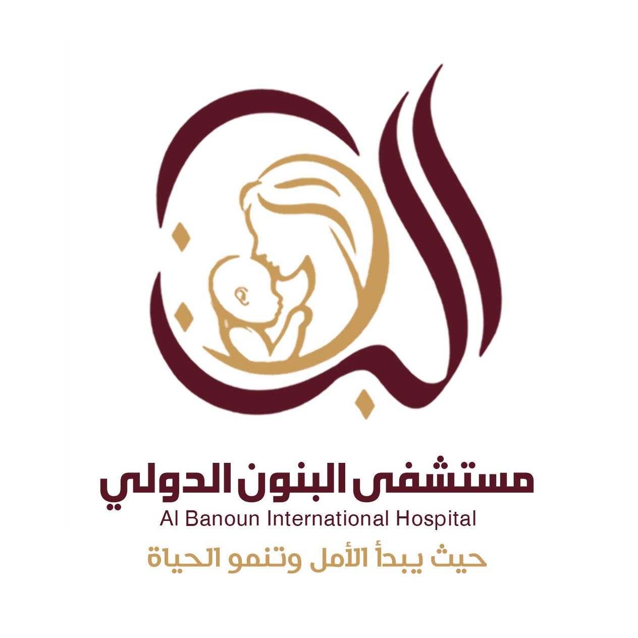شعار مستشفى البنون الدولي